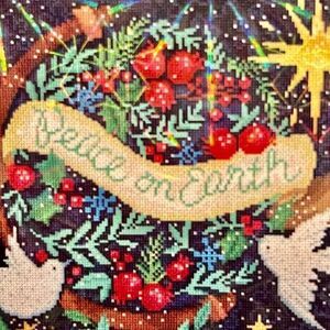 Diamond Art Club "Christmas Globe" DIY Kit by Susan Winget - New/Sealed